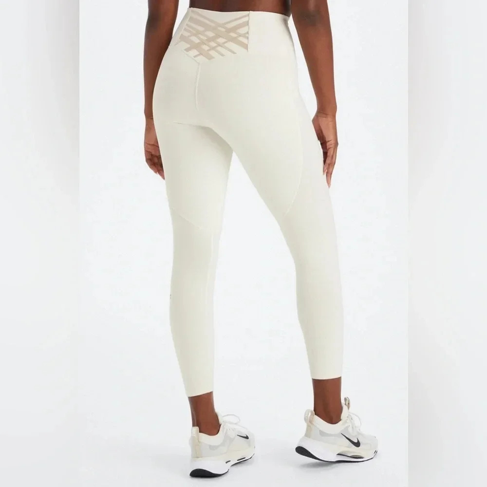 FABLETICS Power Hold Boost egret/gold legging Size L